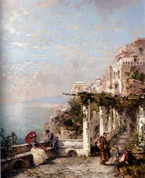 Franz Richard Unterberger Die Amalfi Kuste, The Amalfi Coast